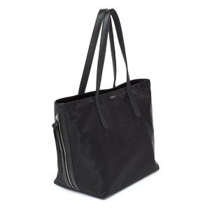 BOTKIER New York Bond Tote Bag Black Nylon Lightweight FabFitFun